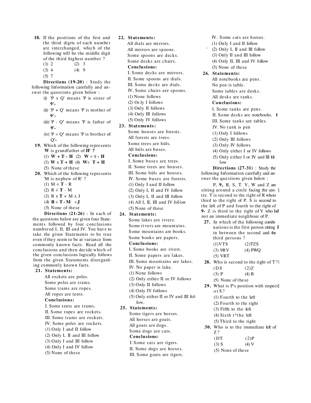 Bank PO Corporation Bank Solved Previous Year Paper 2008-11 - Page 3