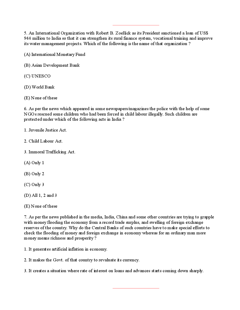 Bank PO NABARD Solved Previous Year Paper 2010 - Page 4