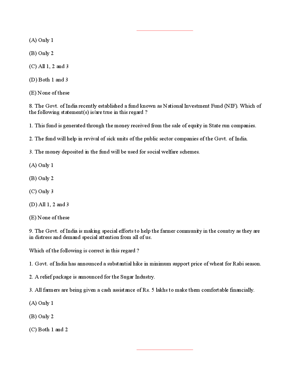 Bank PO NABARD Solved Previous Year Paper 2010 - Page 5