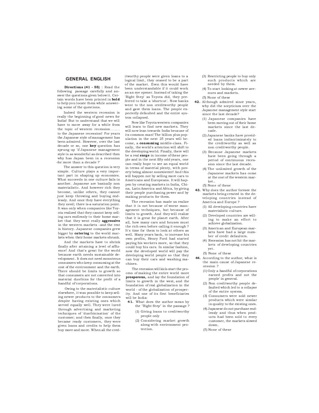 IBPS Clerical Model Tests Solved Paper-1 to Paper-7 - Page 5