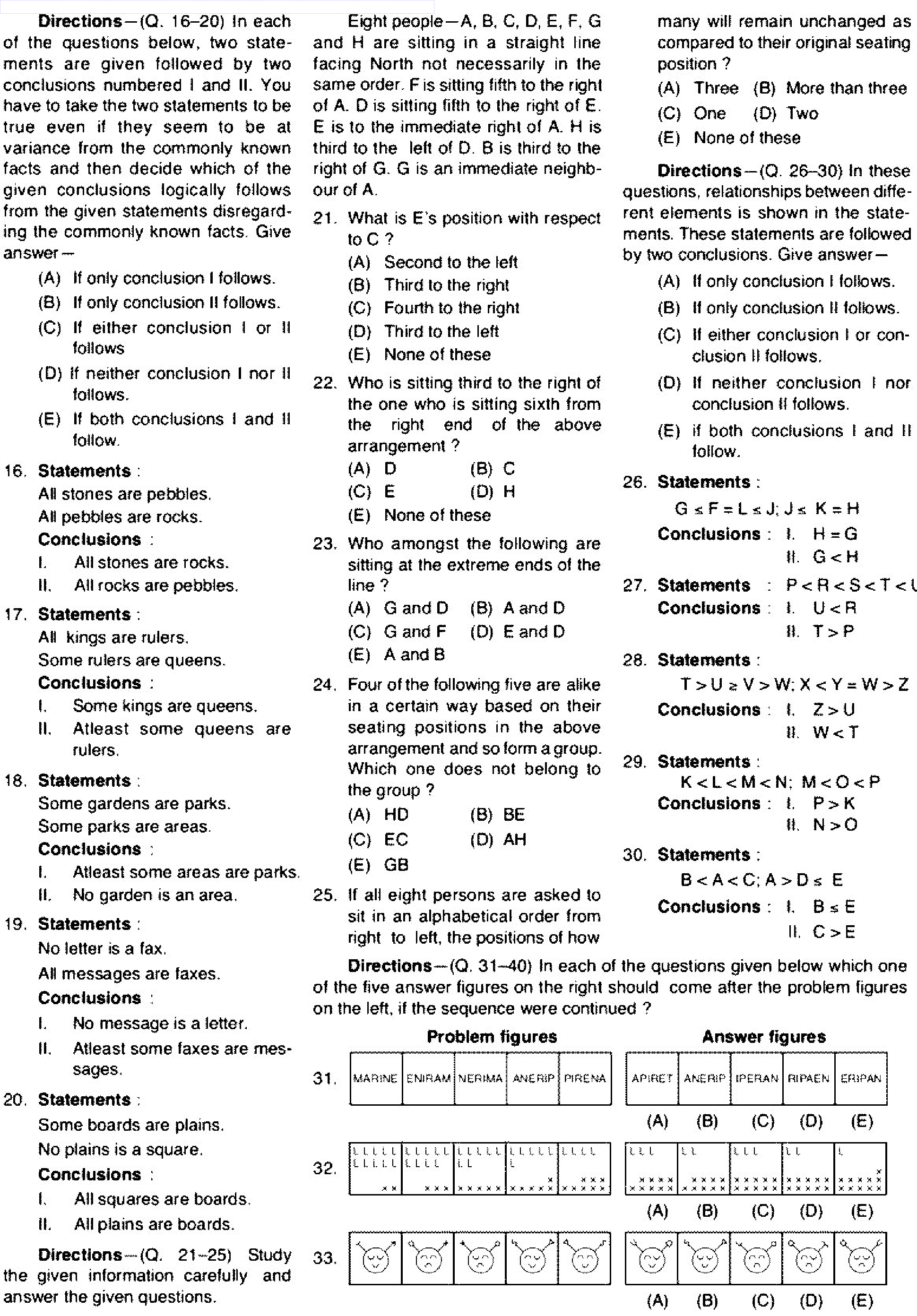 Download IBPS RRB Office Assistant Solved Previous Year Question Papers