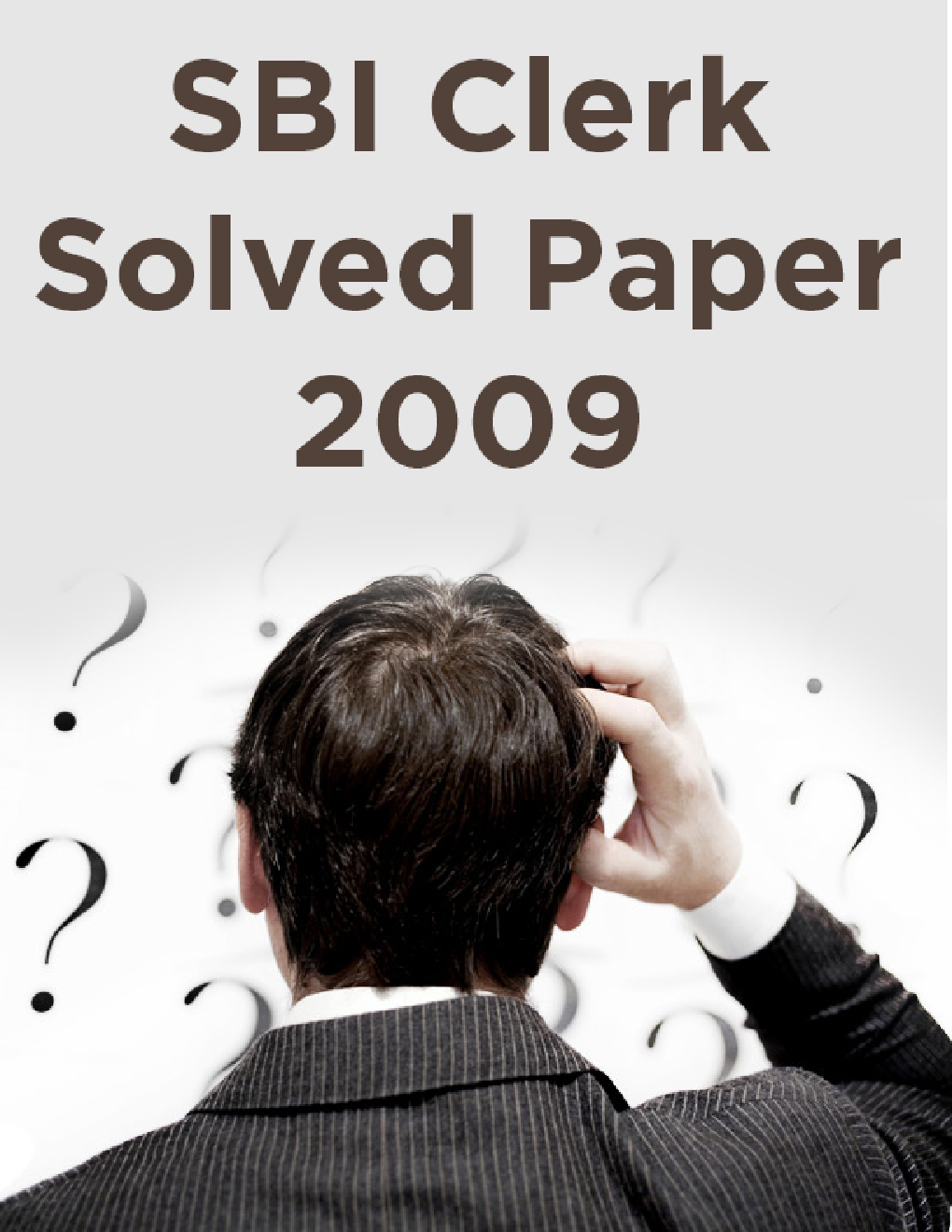SBI Clerk Solved Paper 2009 - Page 1