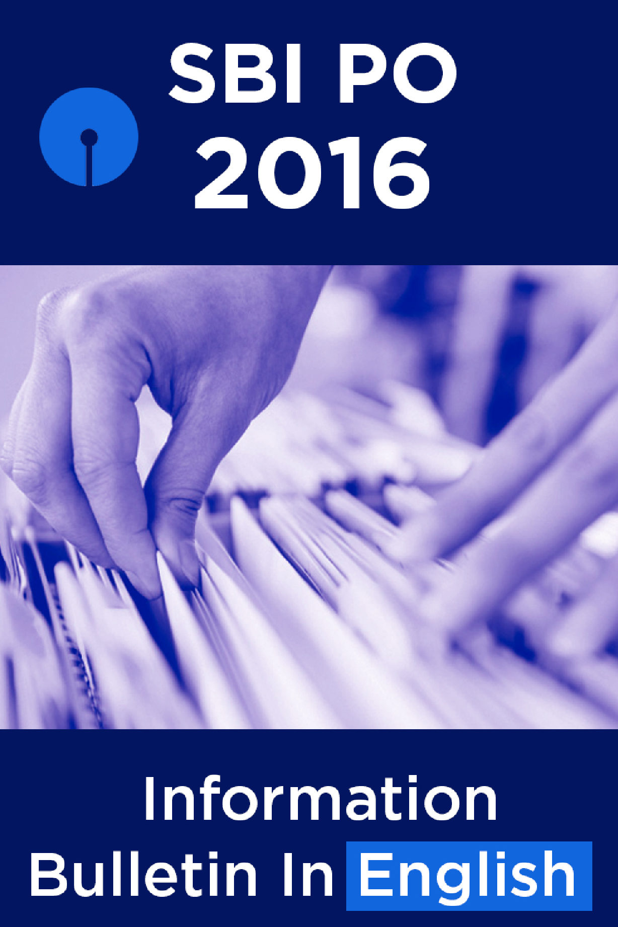 SBI PO 2016 Information Bulletin In English  - Page 1