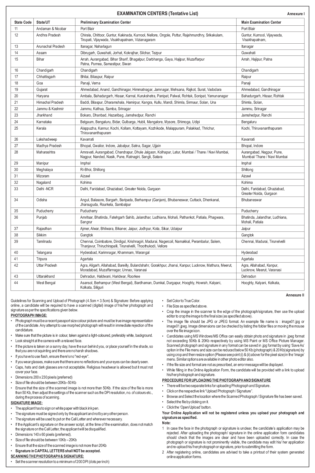 SBI PO 2016 Information Bulletin In English  - Page 5
