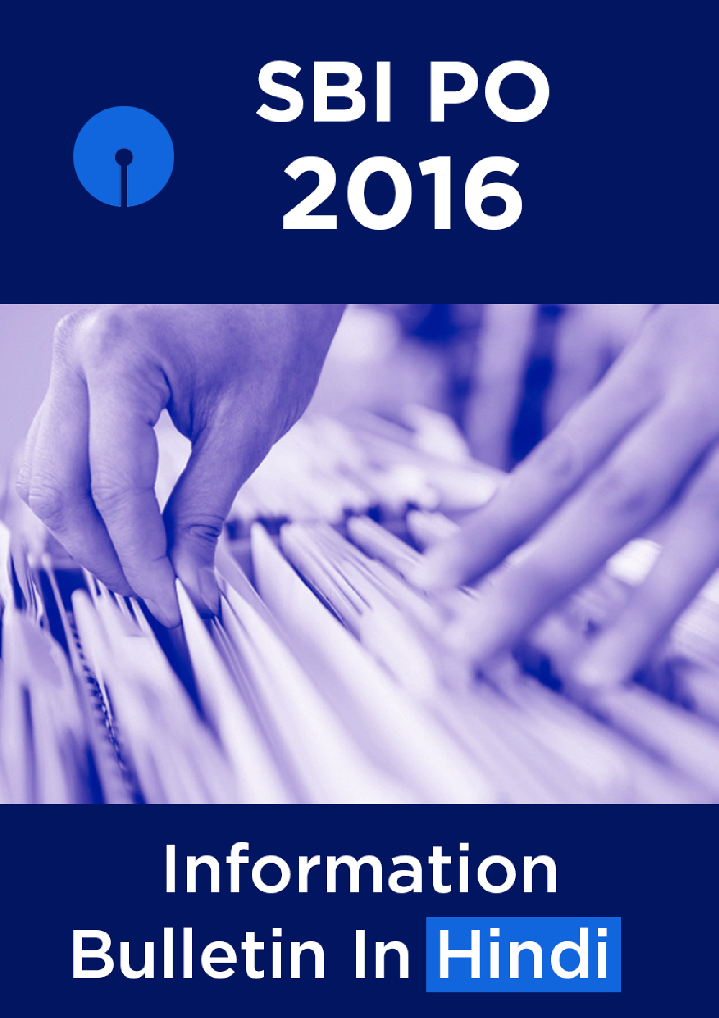 SBI PO 2016 Information Bulletin In Hindi  - Page 1