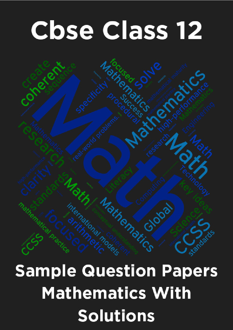 CBSE Sample Question Papers Mathematics With Solutions Class 12 - Page 1