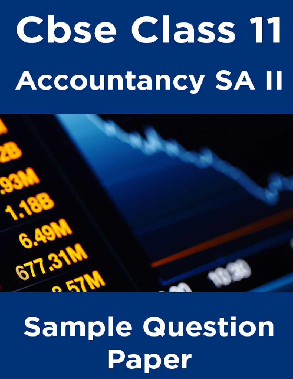 Cbse Class 11 Accountancy SA II Sample Question Paper - Page 1