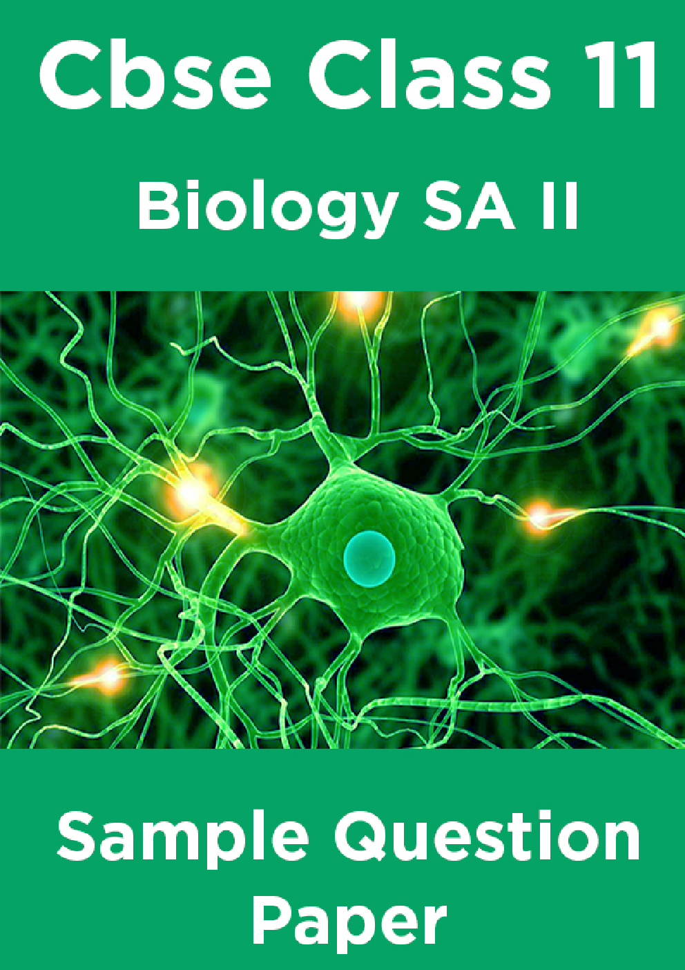 Cbse Class 11 Biology SA II Sample Question Paper - Page 1