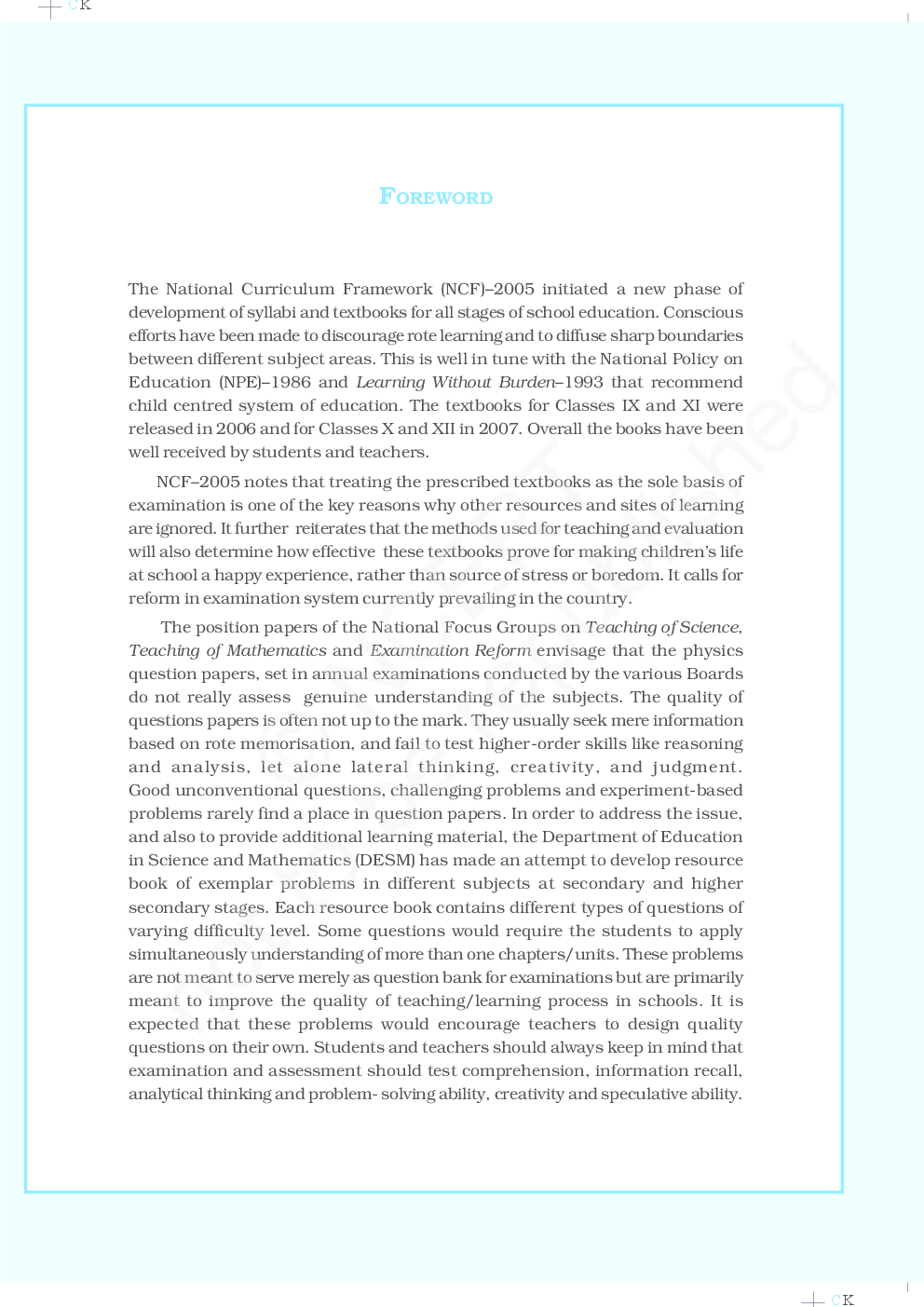 NCERT Exemplar Problems Class XII Physics - Page 4
