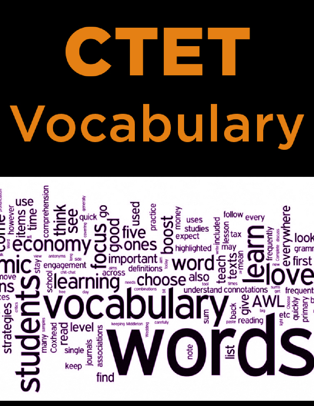 CTET Vocabulary - Page 1
