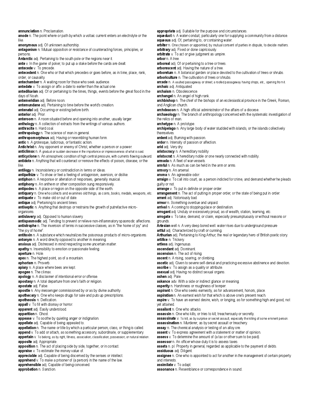 CTET Vocabulary - Page 4