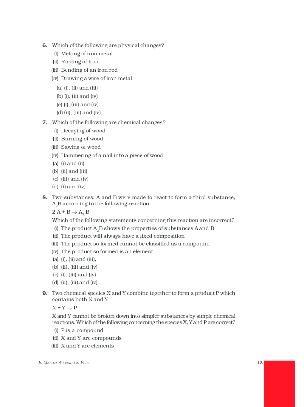 NCERT Exemplar Problems Science Textbook for Class IX - Chapter 2 - Is matter around us pure - Page 2
