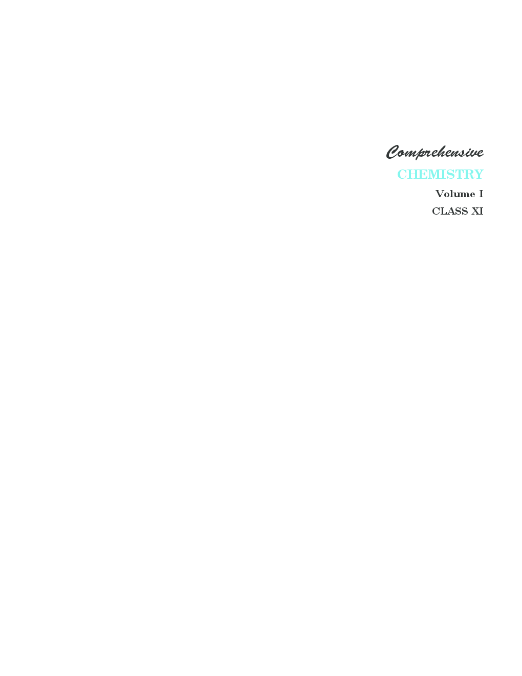 Comprehensive Chemistry Class 11th Vol I And II 2013 - Page 2