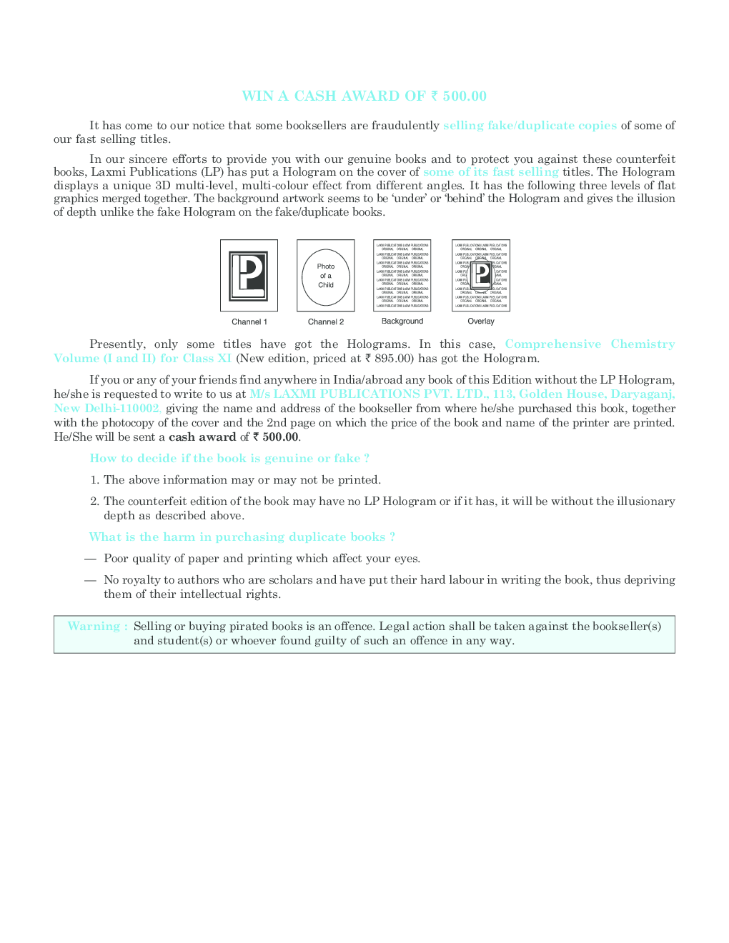 Comprehensive Chemistry Class 11th Vol I And II 2013 - Page 3