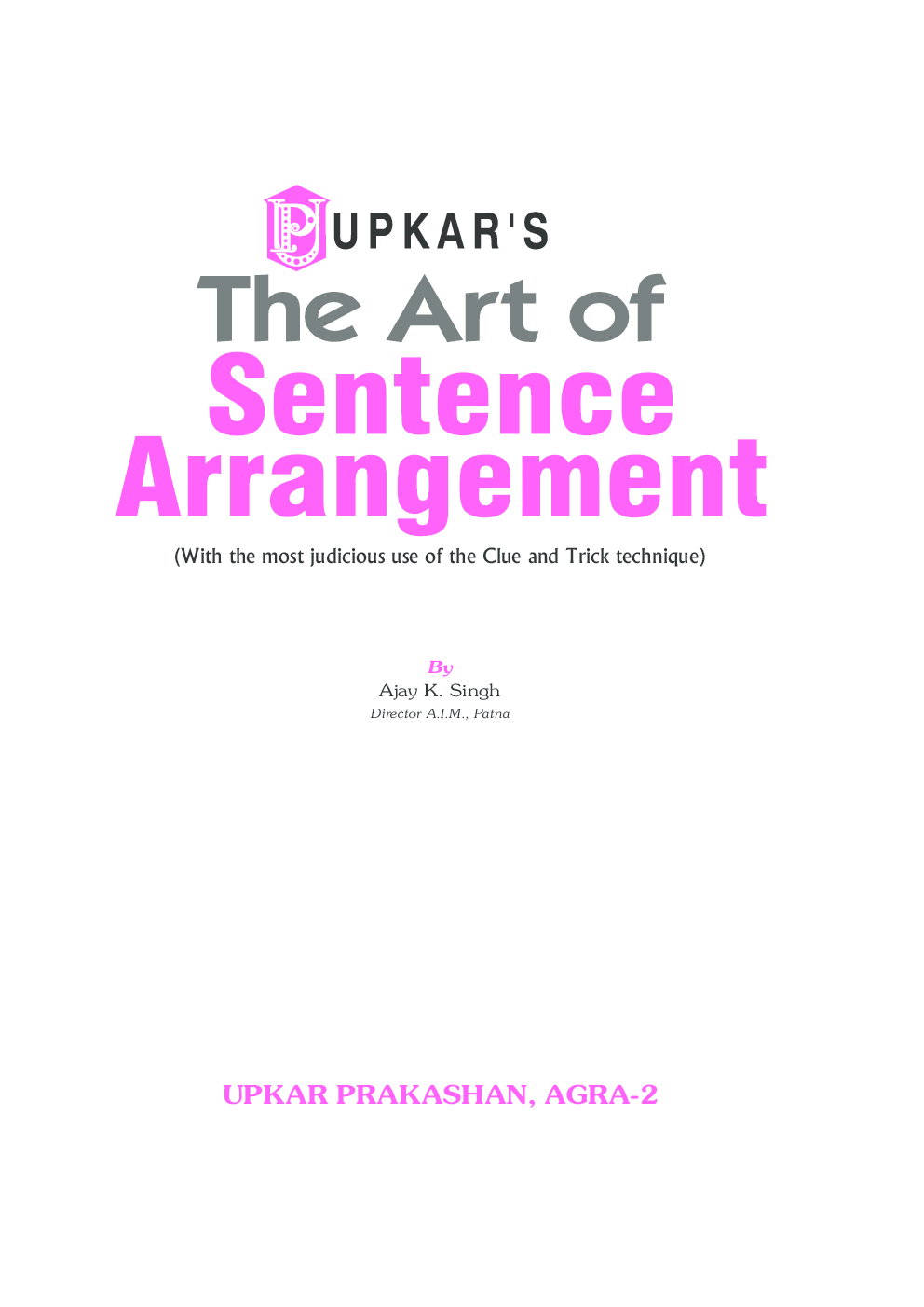 The Art of Sentence Arrangement - Page 2