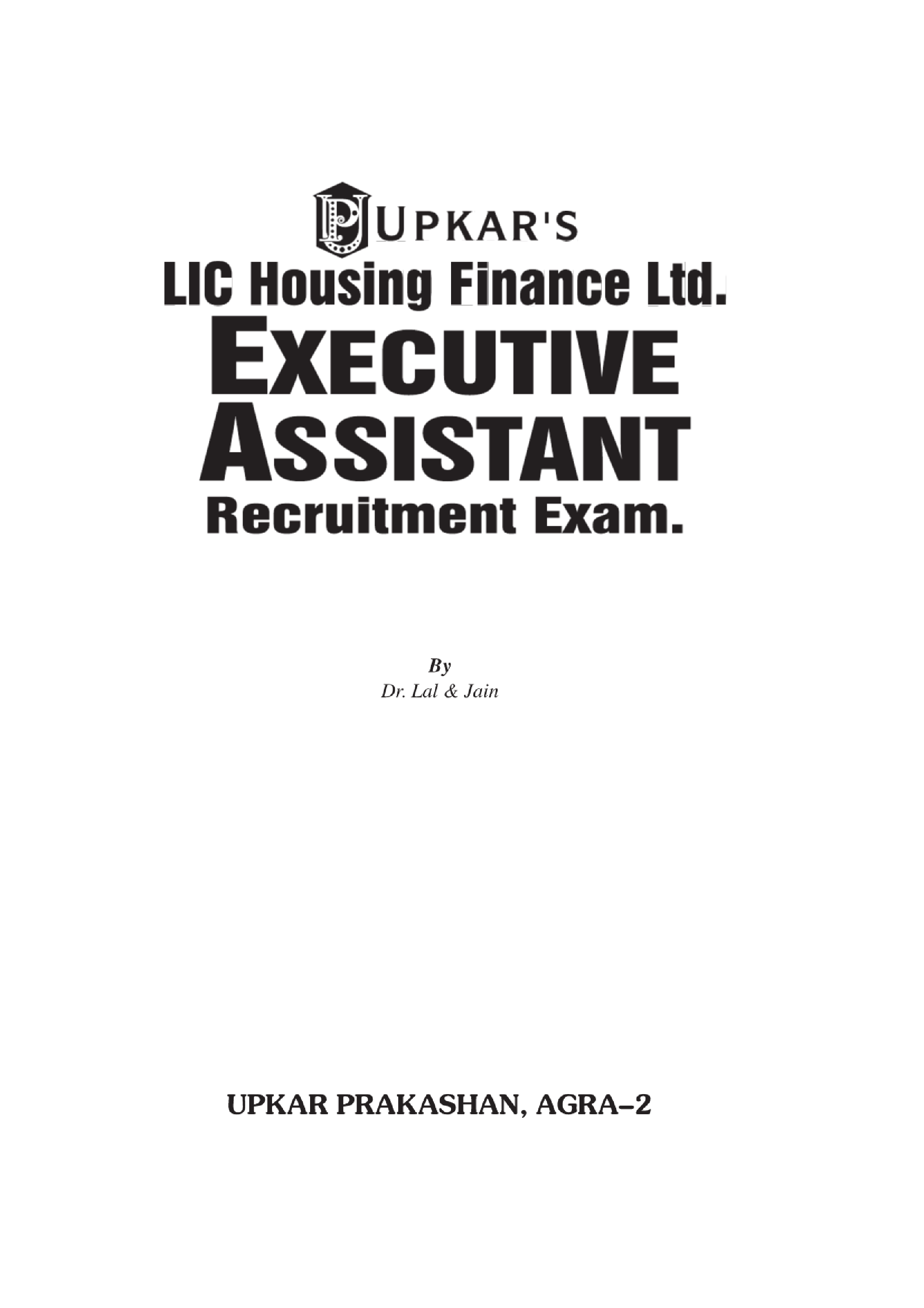 LIC Housing Finance Ltd. Executive Assistant Recruitment Exam - Page 2