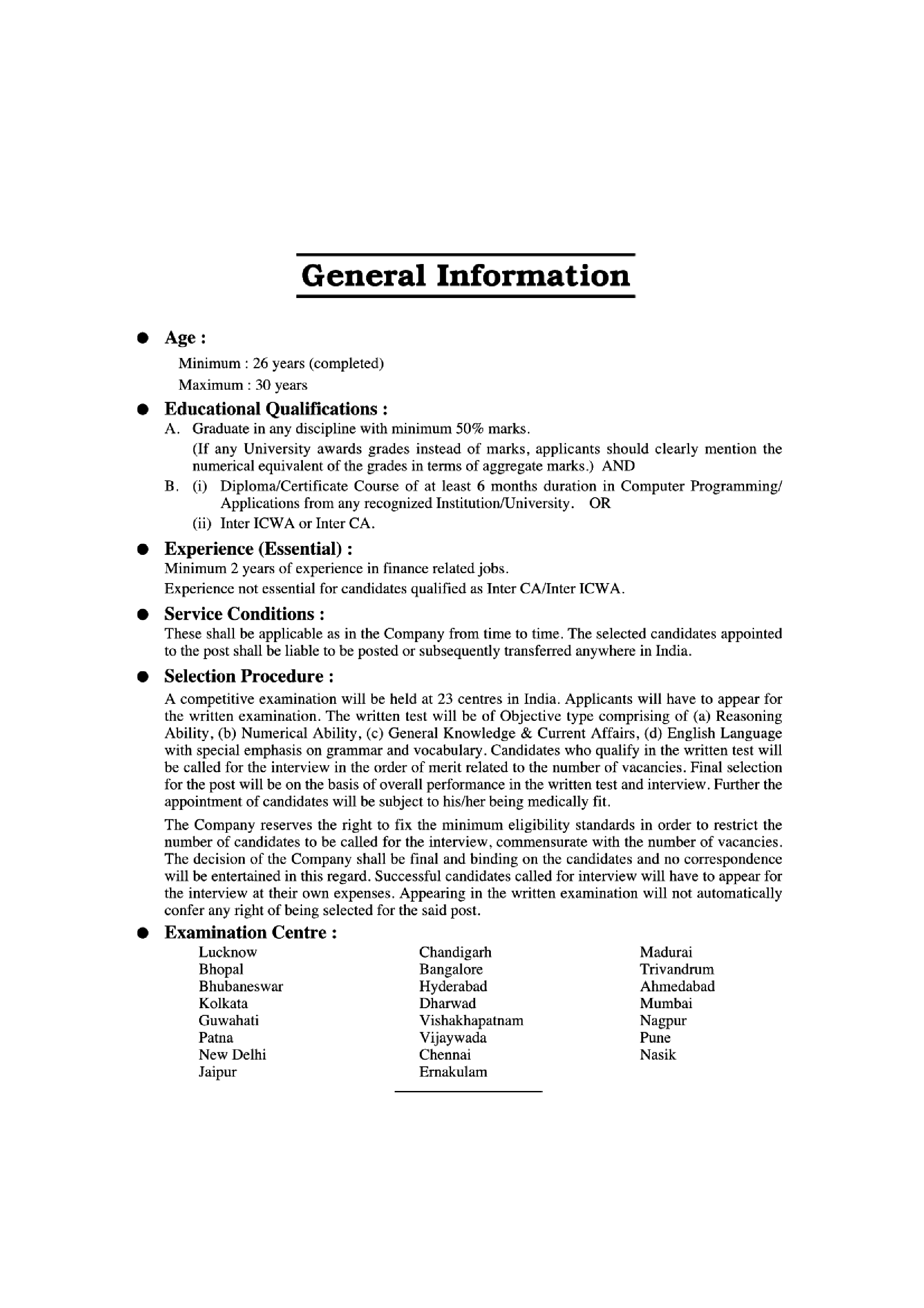 LIC Housing Finance Ltd. Executive Assistant Recruitment Exam - Page 5