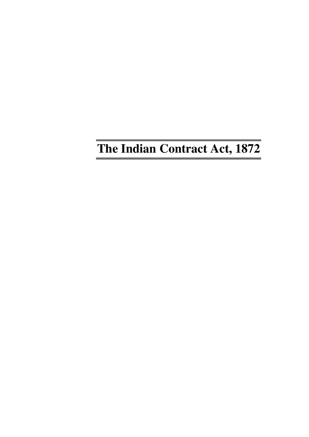 The Indian Contract Act 1872 - Page 5