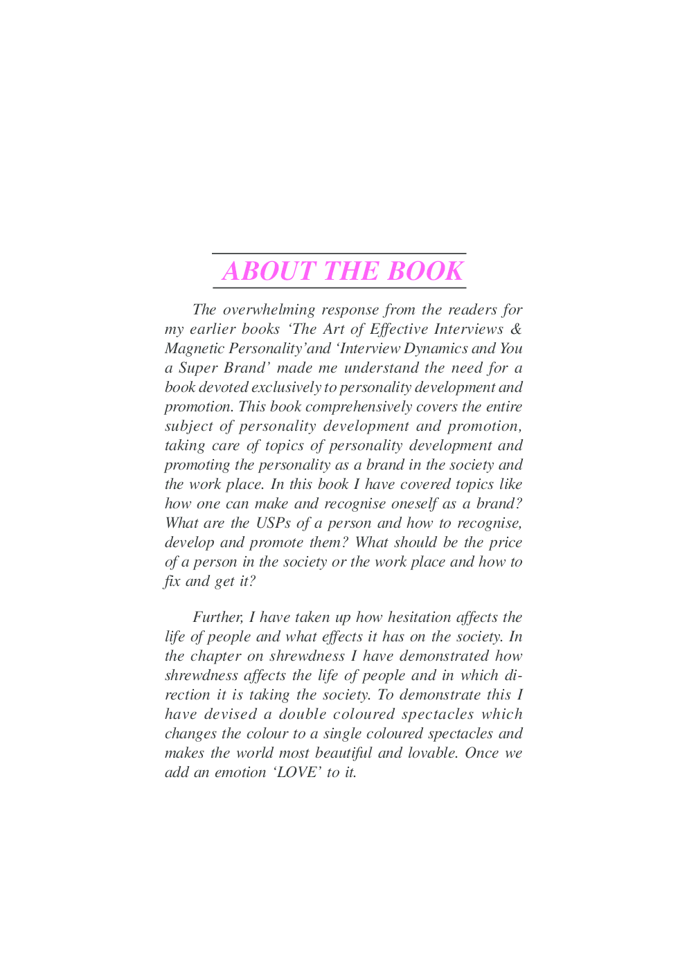 Personality Development and Promotion The Road To Success - Page 5