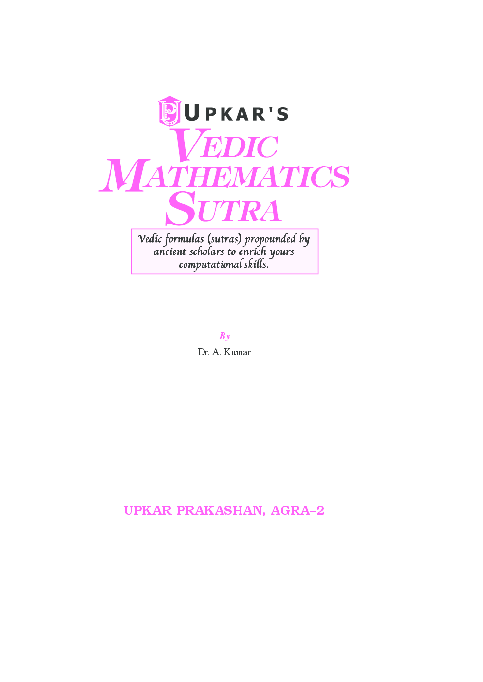 Vedic Mathematics Sutra - Page 2