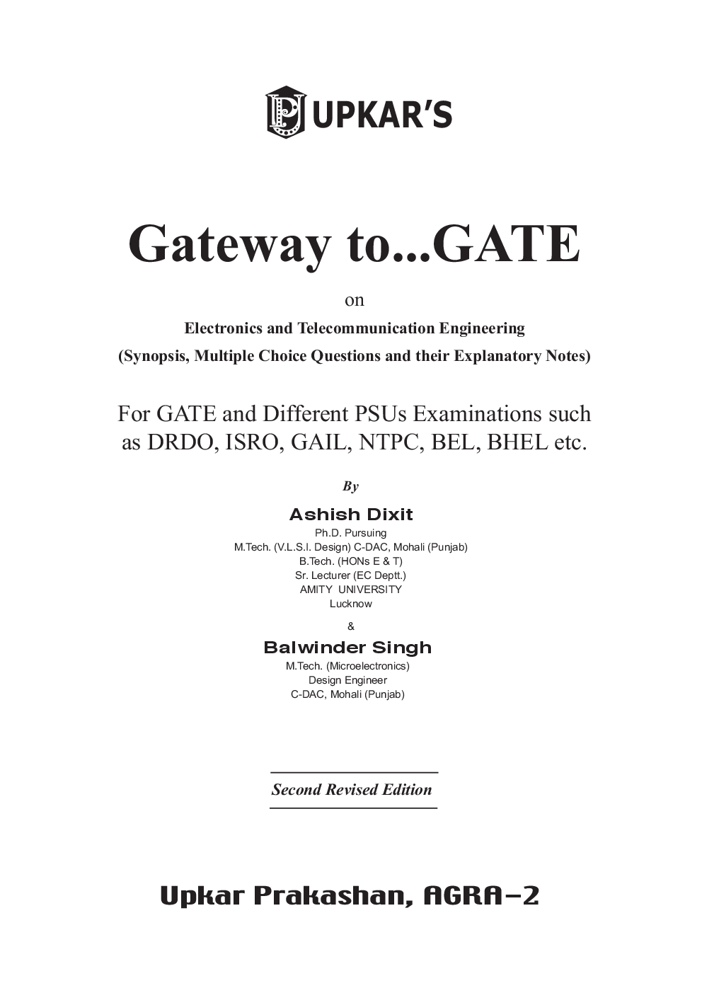 Gateway to GATE on Electronics and Telecommunication Engineering  - Page 2