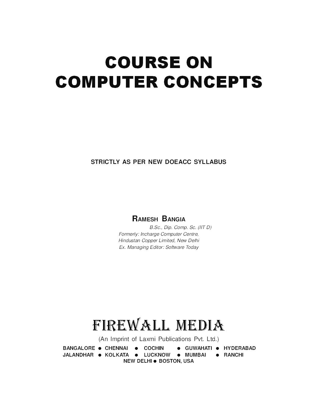 Course on Computer Concepts - Page 4