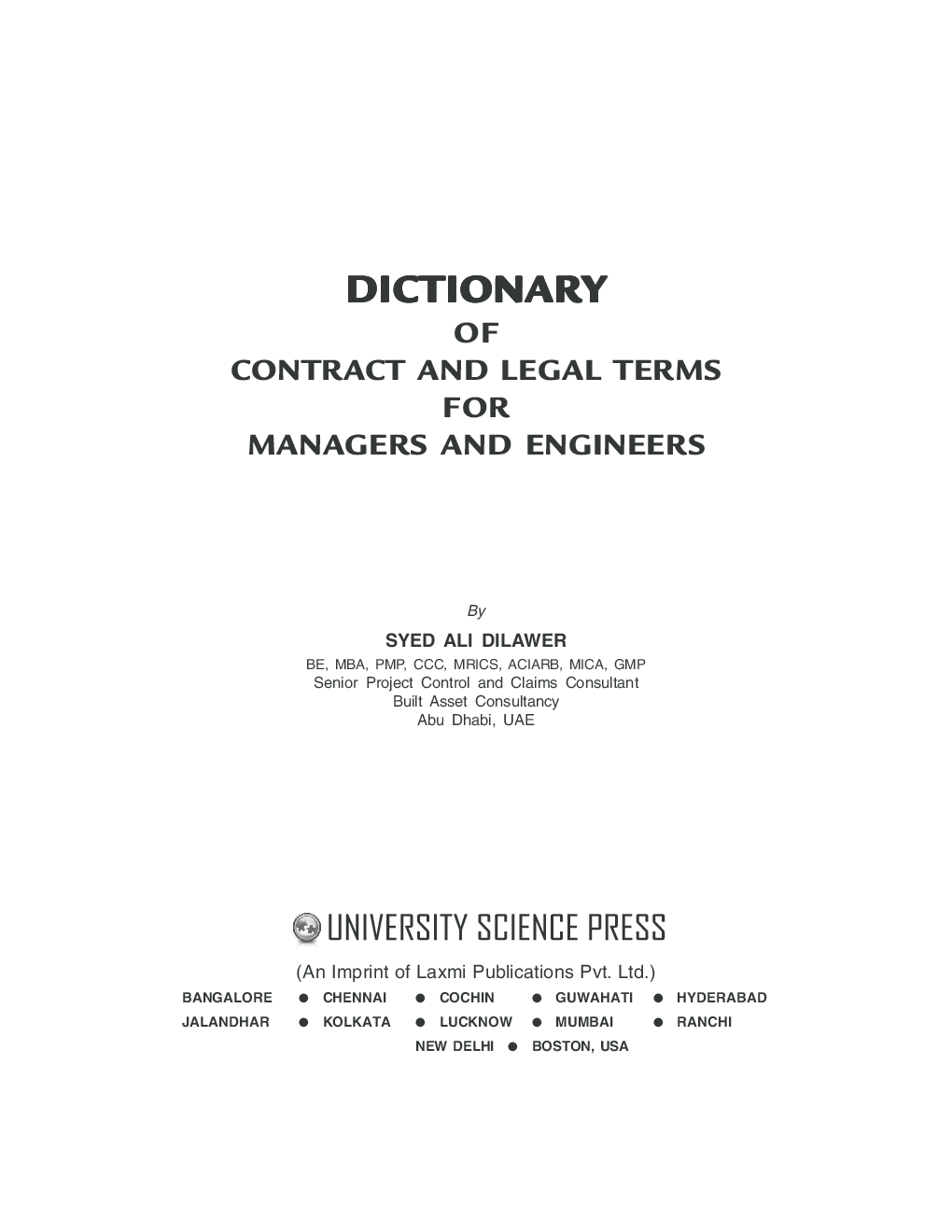 Dictionary of Contract and Legal Terms for Manager and Engineers - Page 4