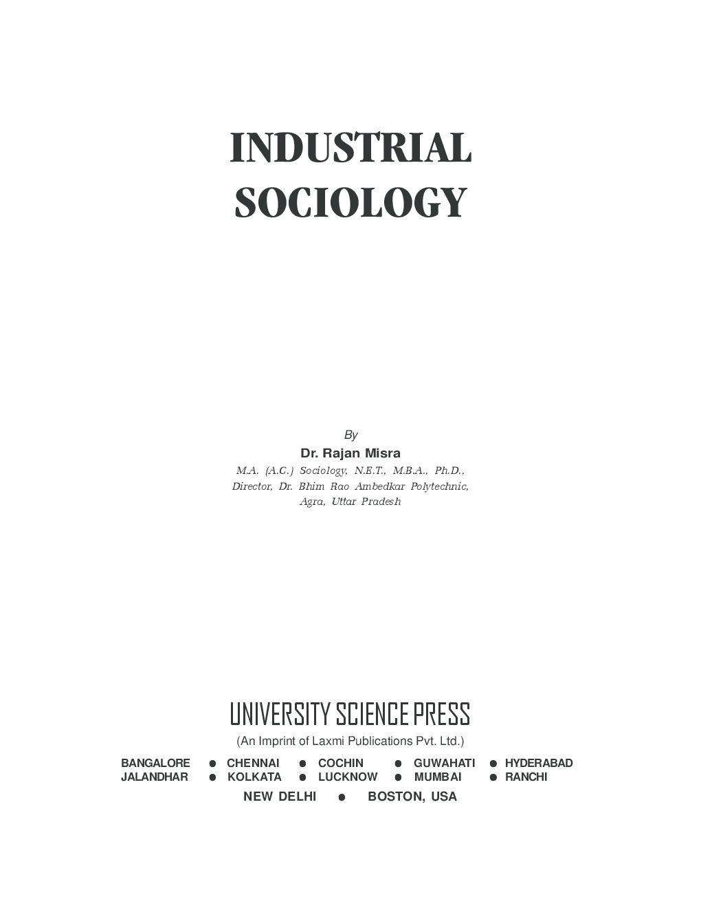 Industrial Sociology - Page 5