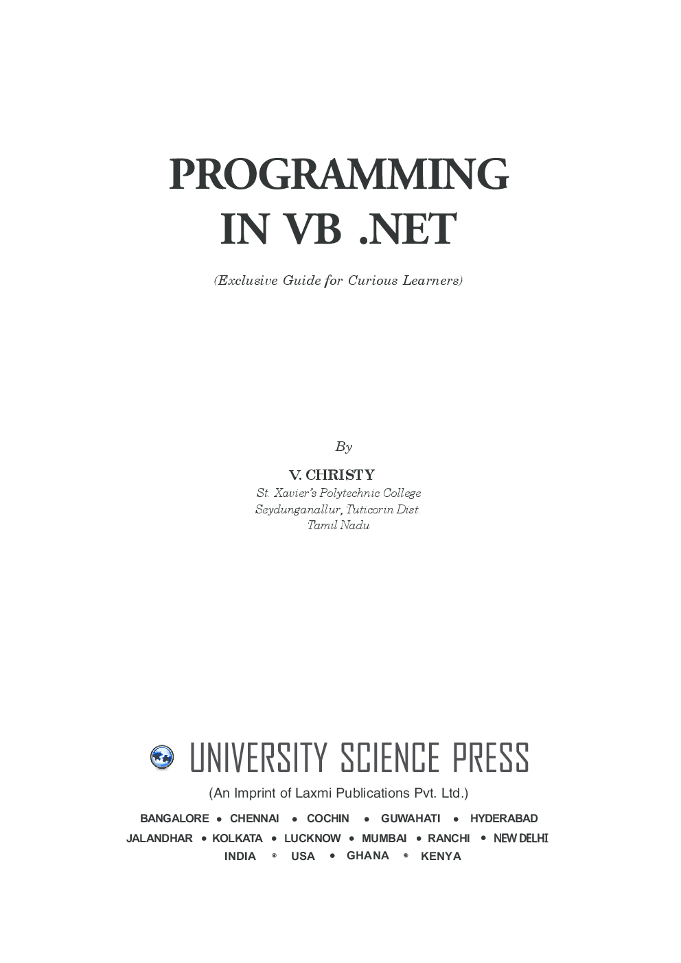 Programming in VB .Net - Page 5