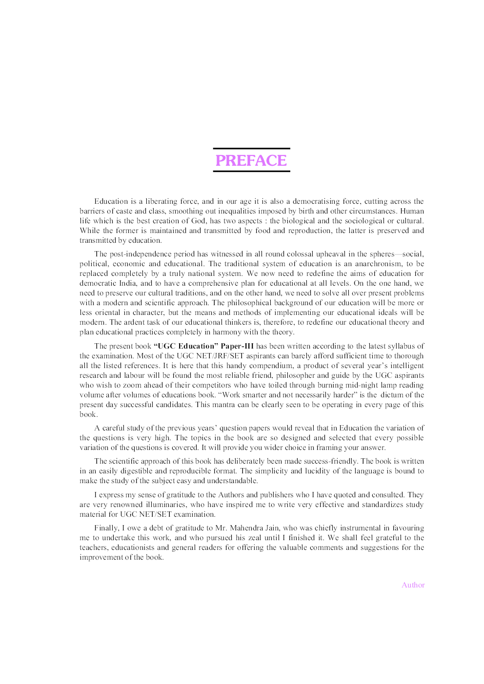 UGC-NET/JRF Education (Paper III) - Page 4