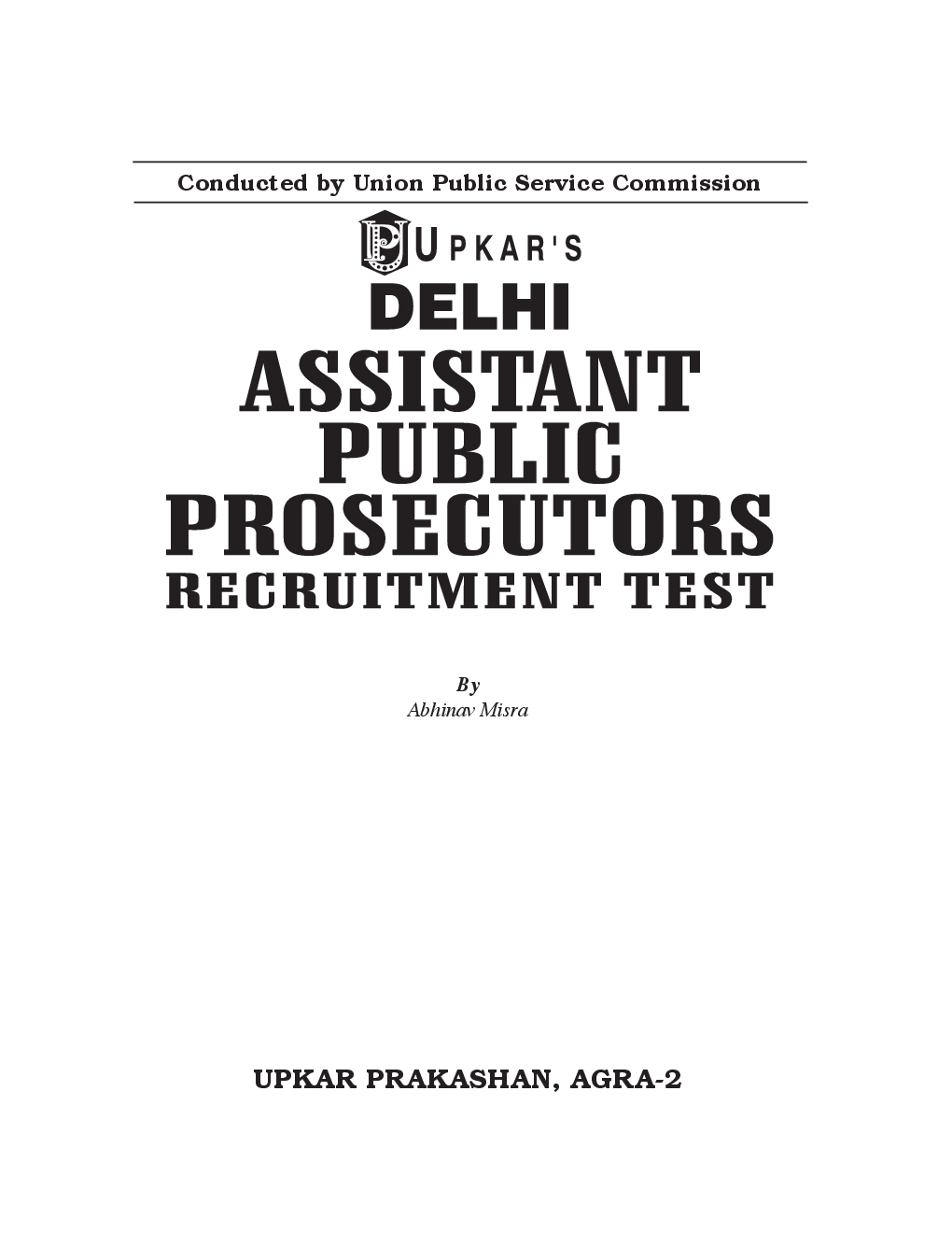 Delhi Assistant Public Prosecutors Recruitment Test - Page 2