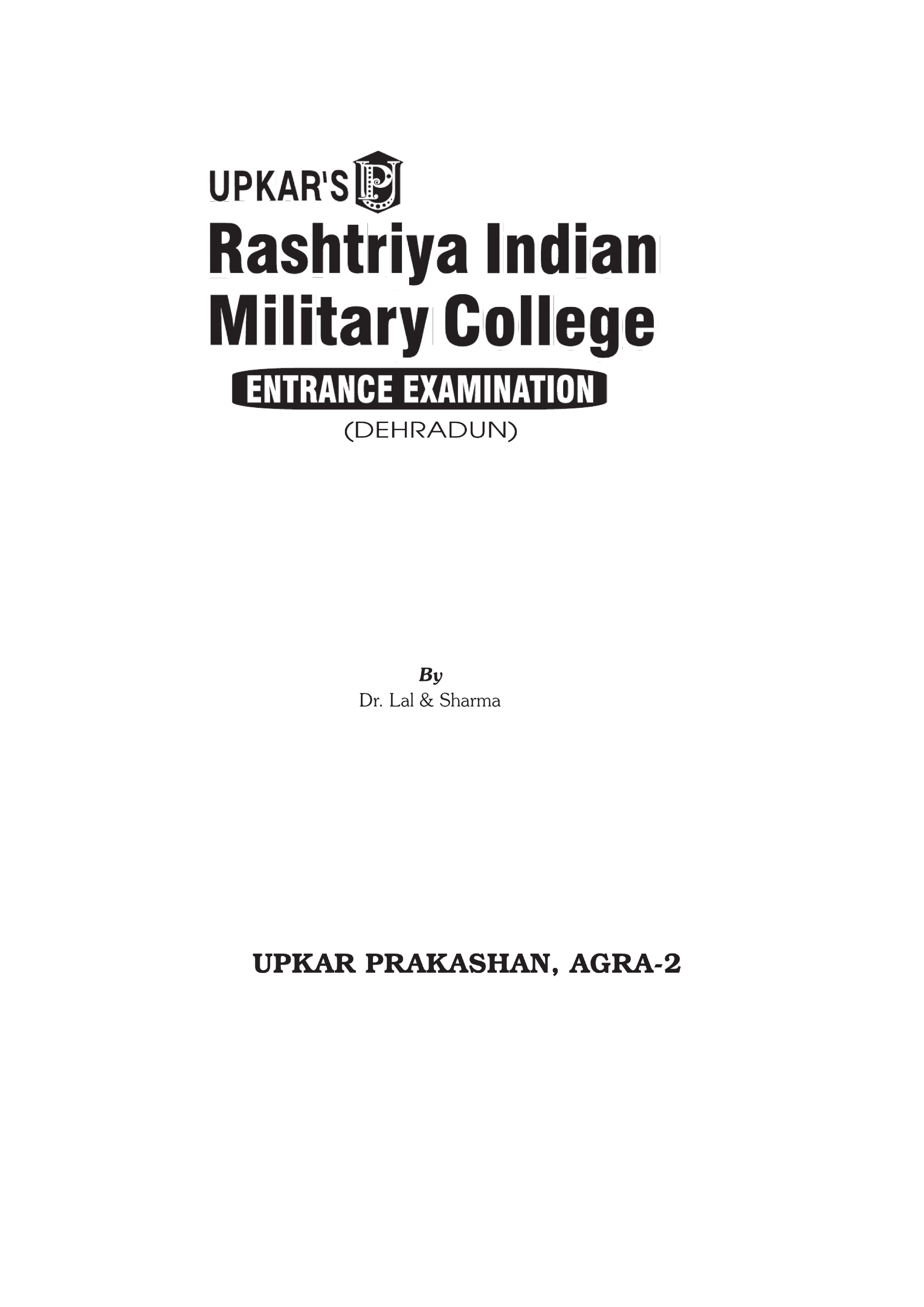 Rashtriya Indian Military College Entrance Examination - Page 2