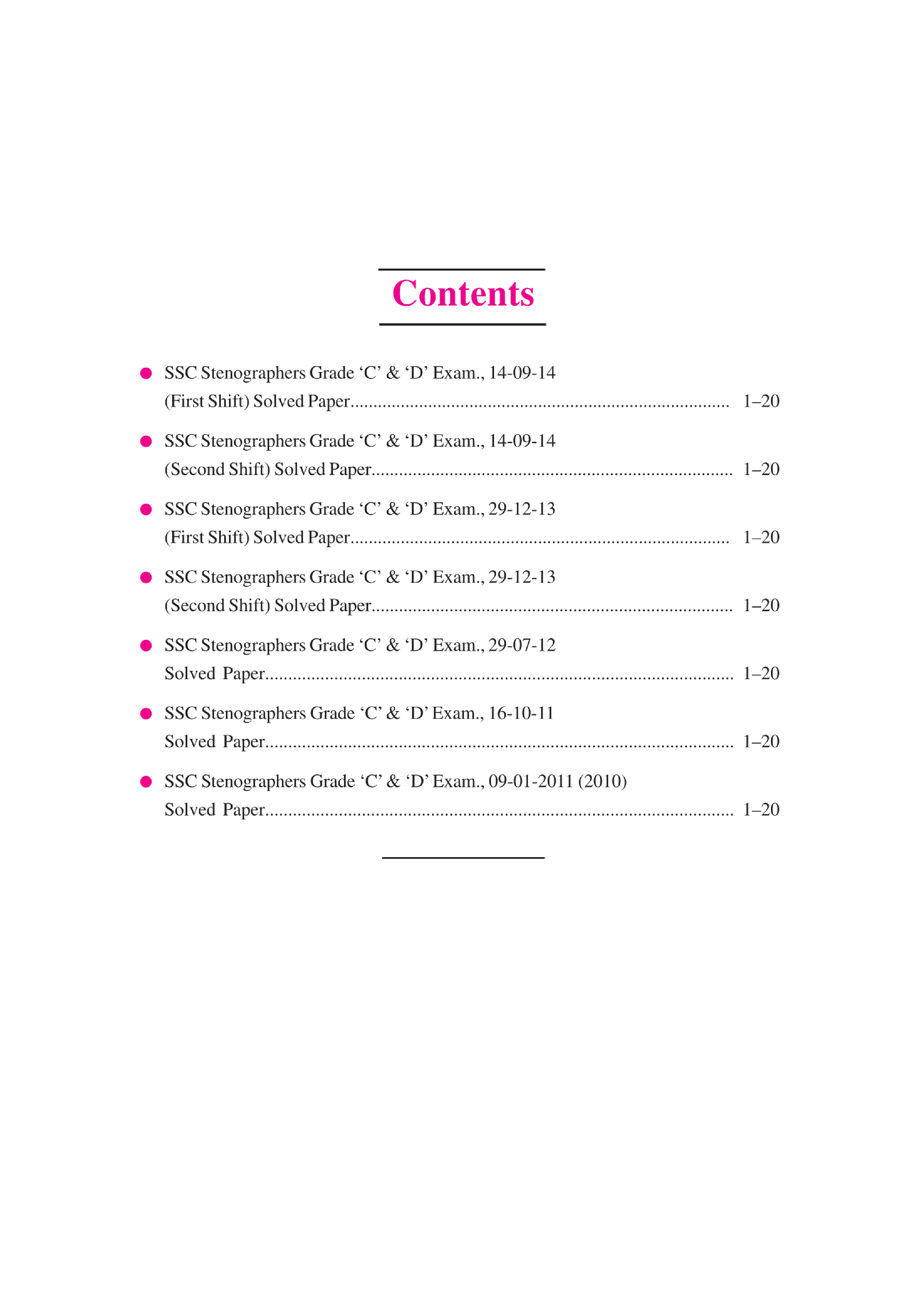 SSC Stenographers Grade C & D Examination Solved Papers - Page 4
