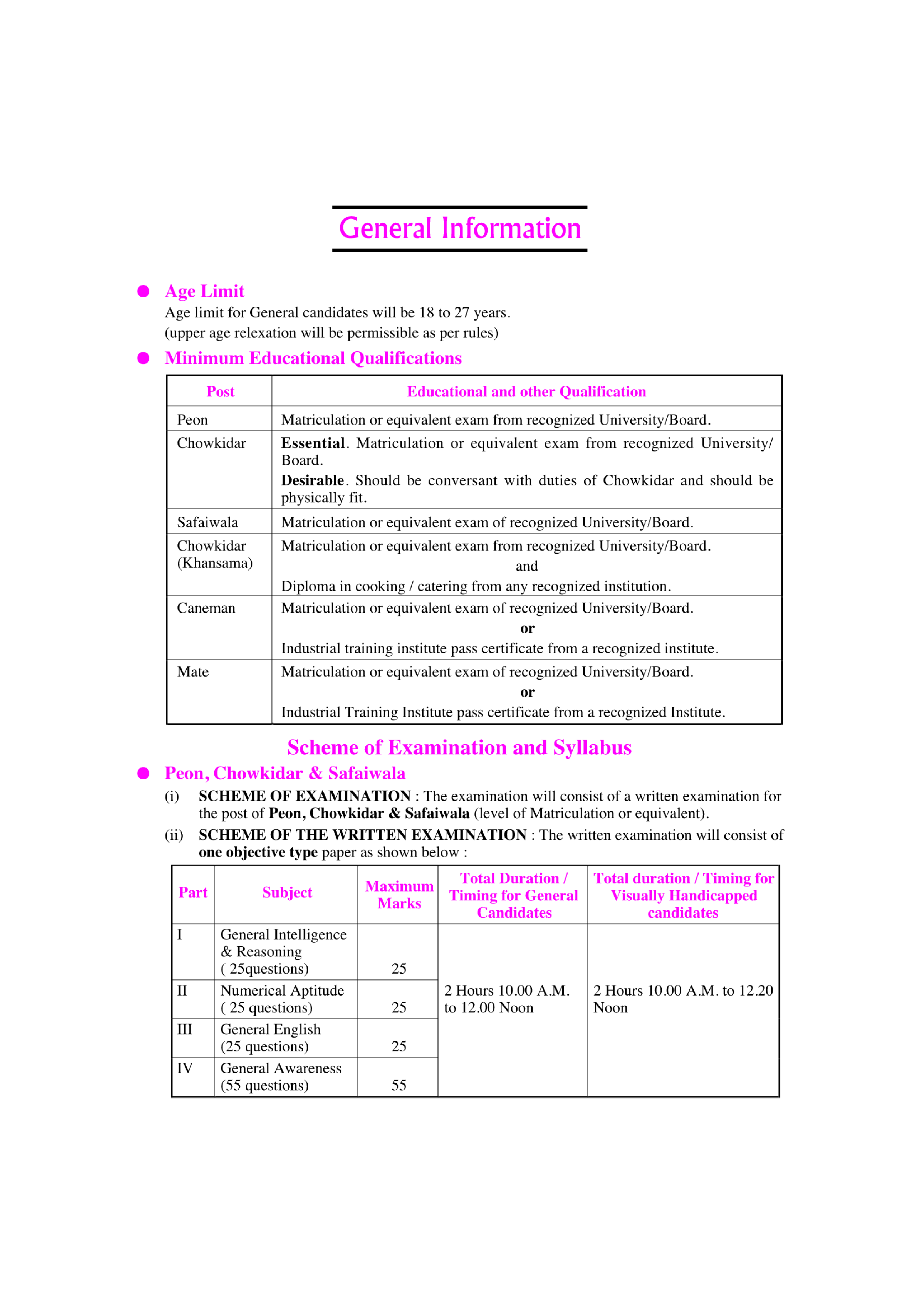 सैन्य अभियंत्रण सेवा मेट (एस.एस.के.)  भर्ती परीक्षा - Page 5