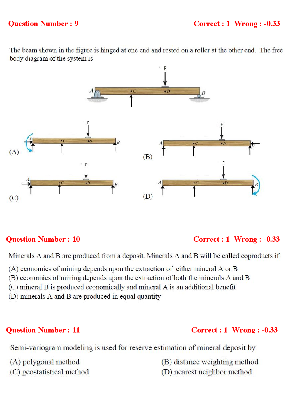 GATE Mining Engineering Previous Year Question Papers With Answers (2017-2012) - Page 4