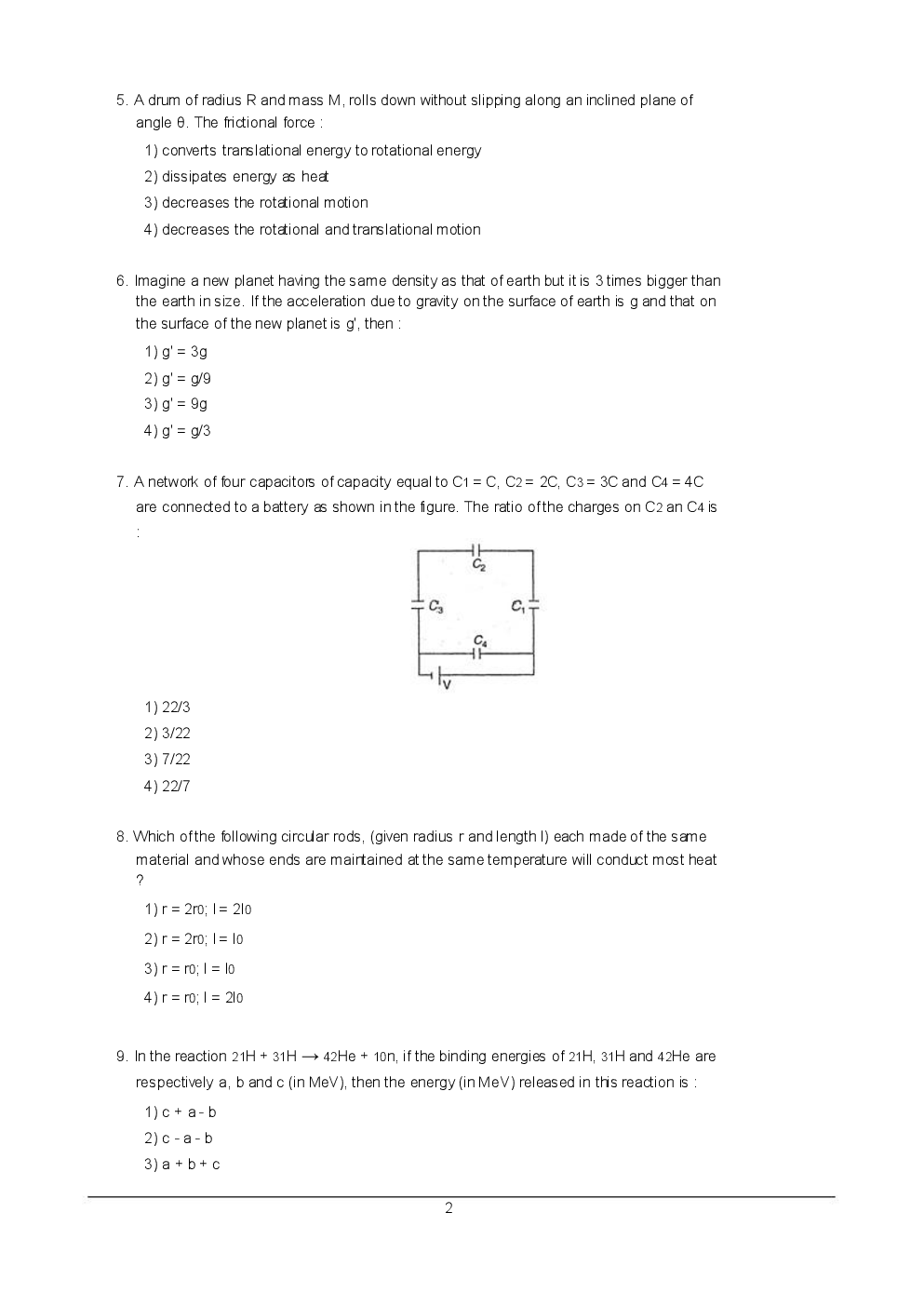 AIPMT Previous Year Solved Question Papers I 2005  - Page 4