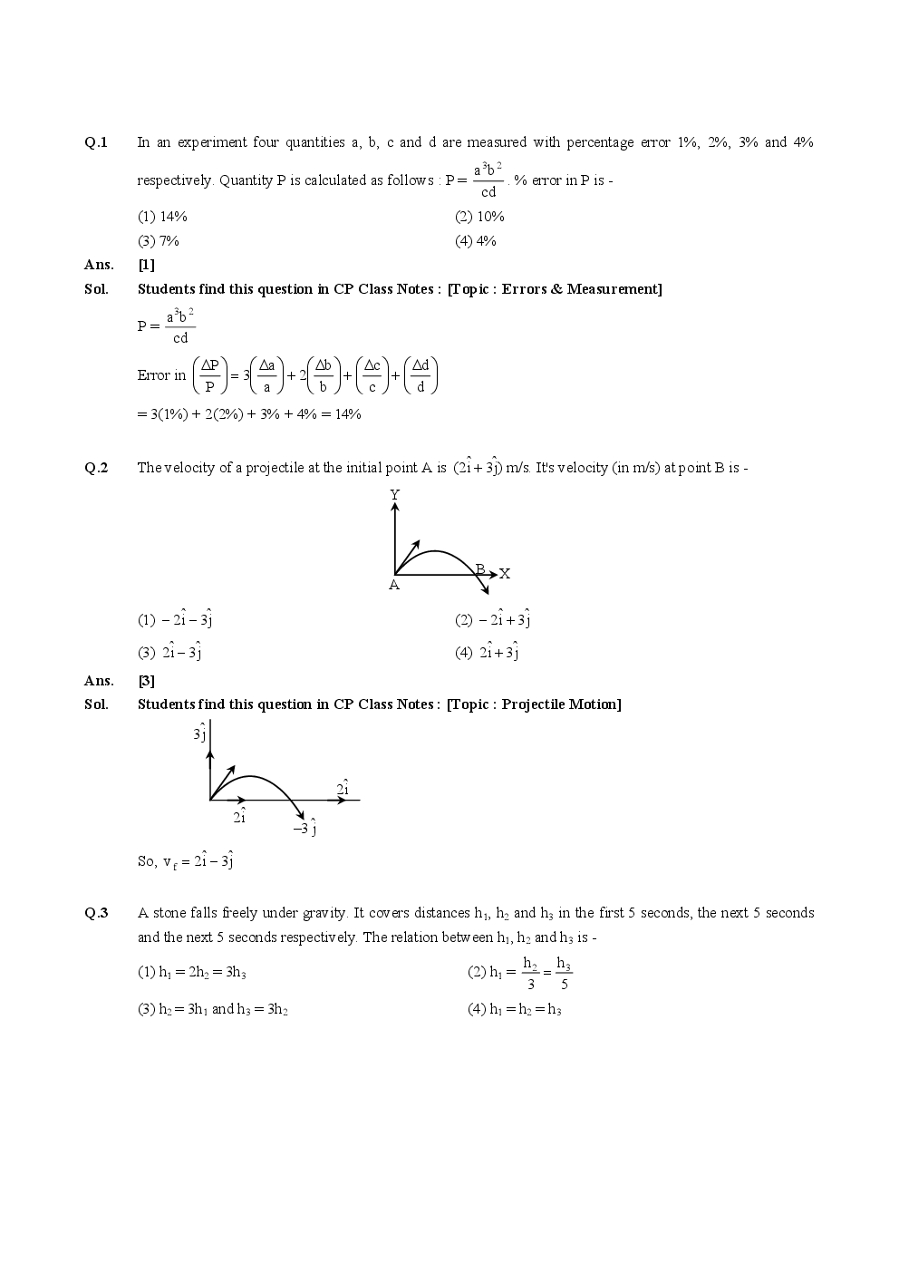 AIPMT Previous Year Solved Question Papers I 2013 - Page 3