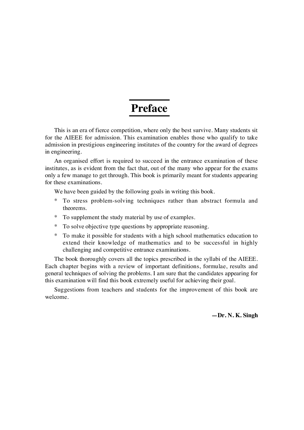 CBSE All India Engineering Entrance Exam. Mathematics - Page 4