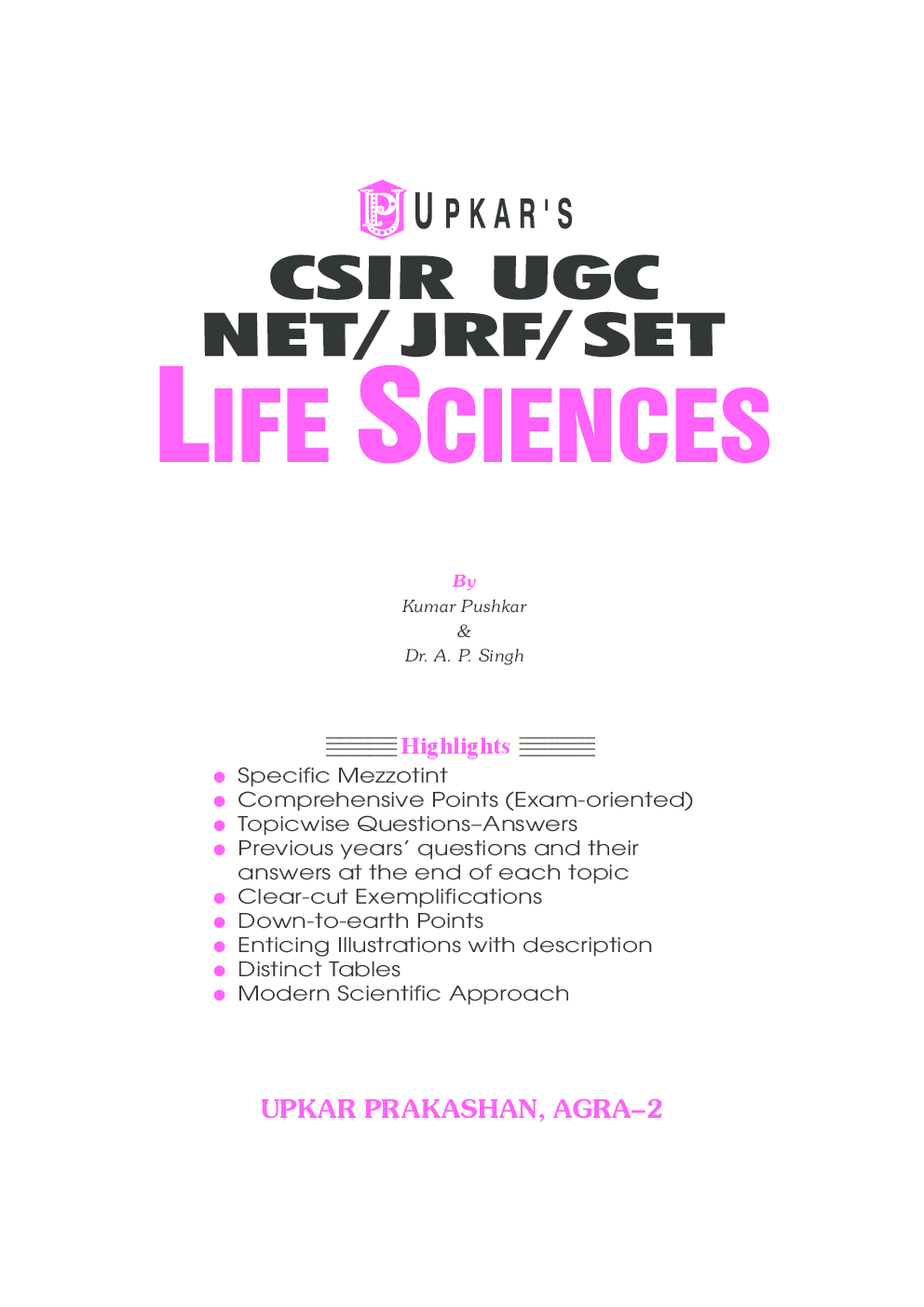 CSIR-UGC NET/JRF/SET Life Sciences - Page 2
