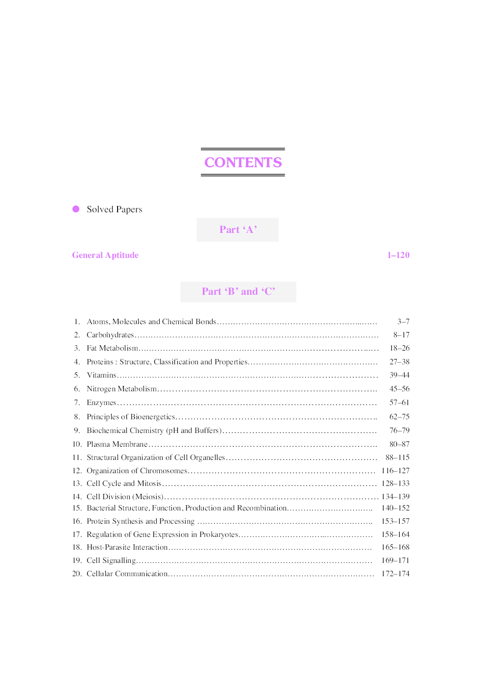 CSIR-UGC NET/JRF/SET Life Sciences - Page 5