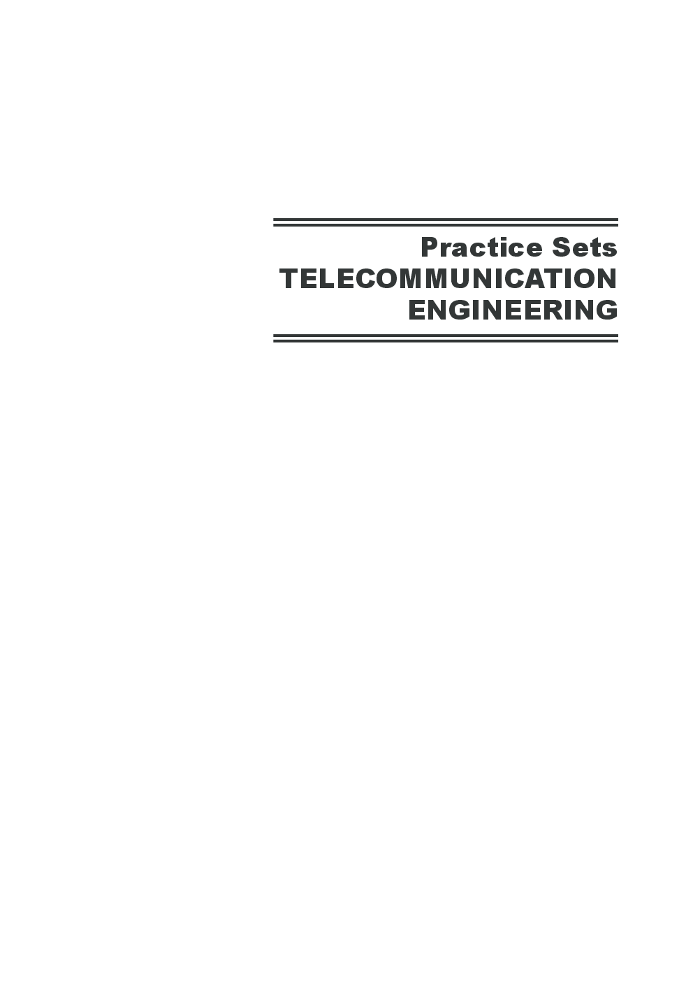 Practice Sets Telecommunication Engineering - Page 5