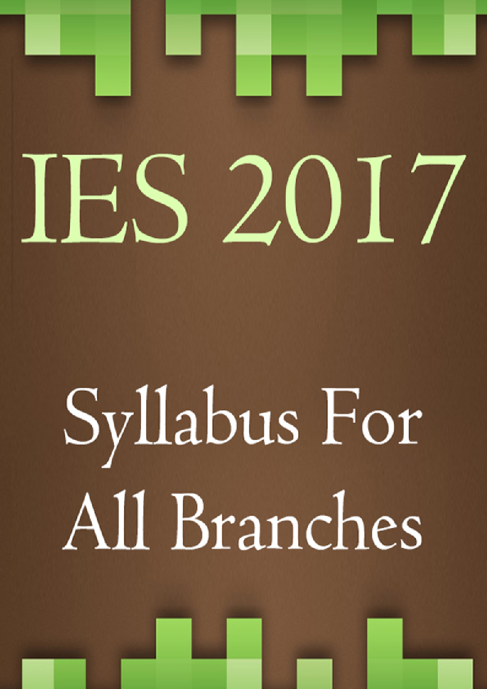 IES 2017  Syllabus For All Branches  - Page 1