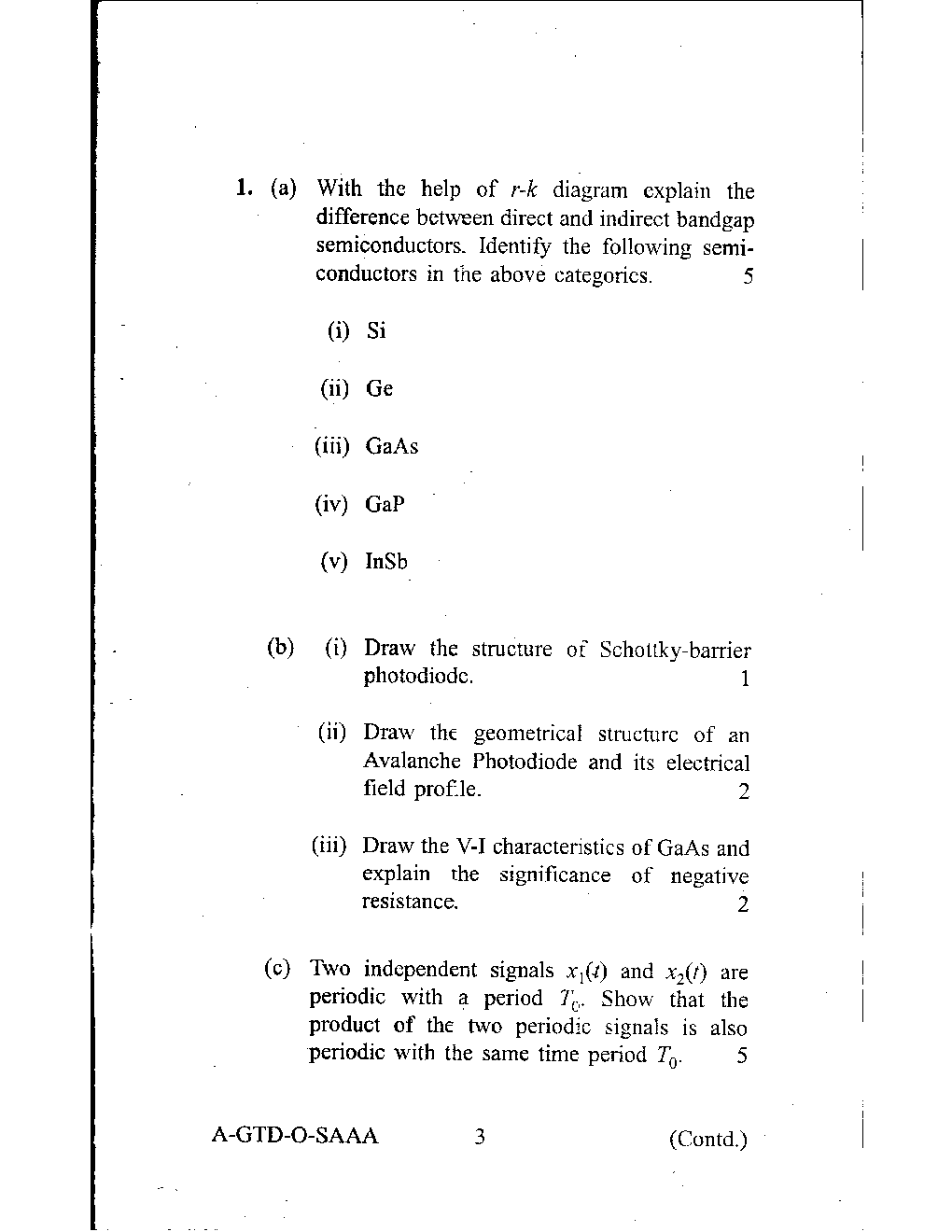 IES Unsolved Conventional Papers For Electronics & Communication  Engineering  2005-2015 - Page 4