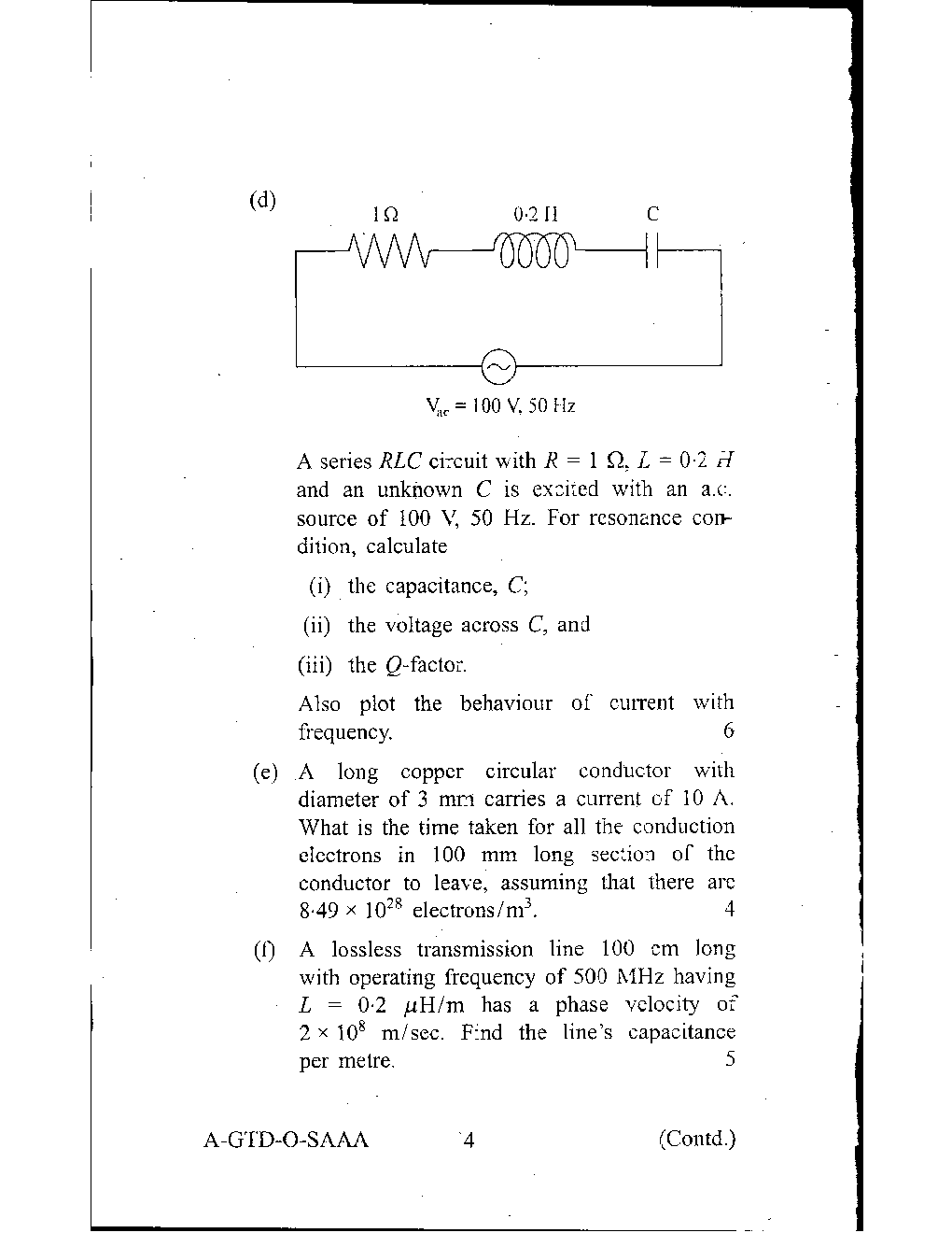 IES Unsolved Conventional Papers For Electronics & Communication  Engineering  2005-2015 - Page 5