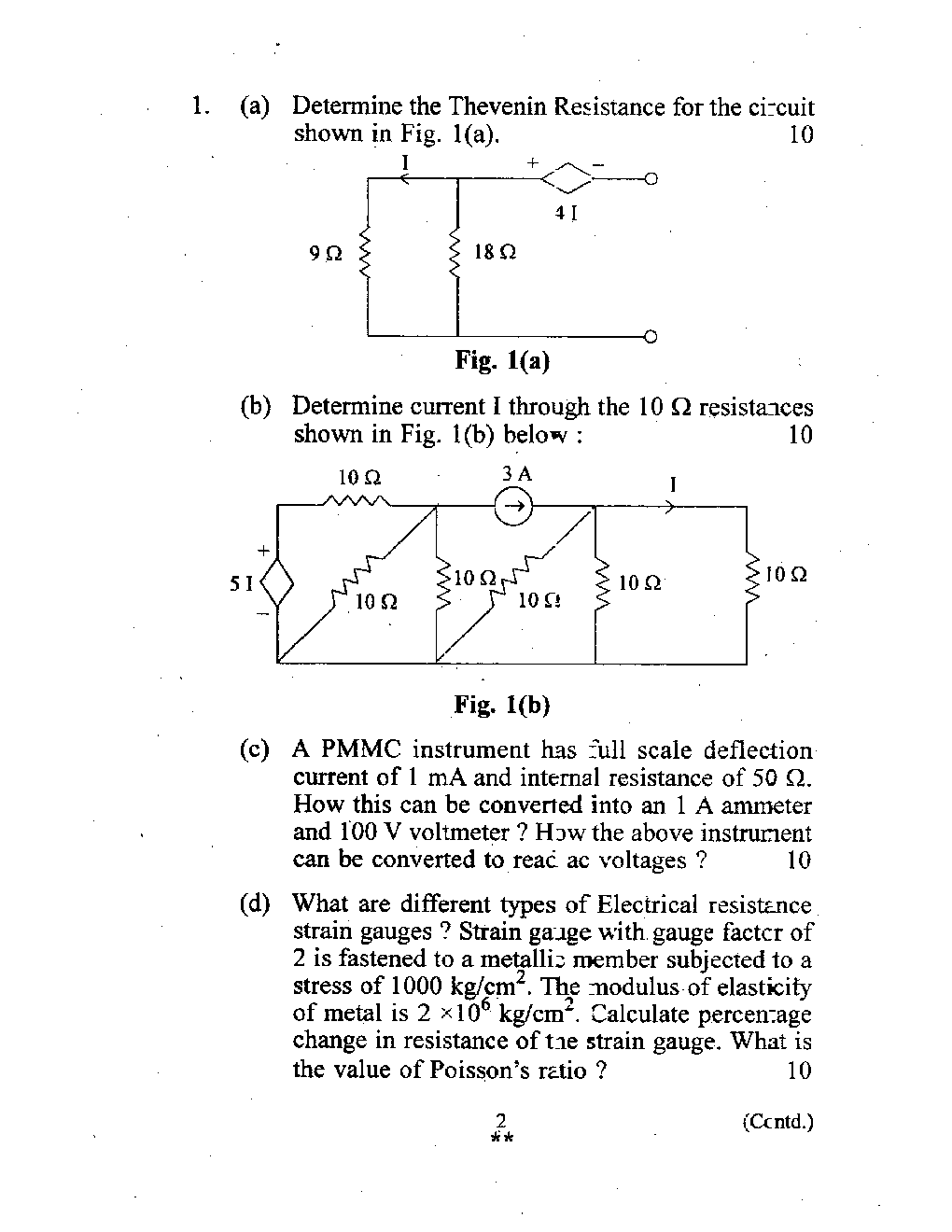 IES Unsolved Conventional Papers For Electrical  Engineering  2005-2015 - Page 3