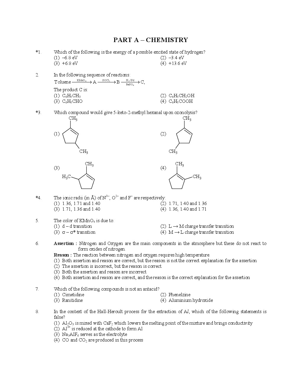 JEE-Main Solved Question Papers (Physics,Chemistry,Maths) 2013-2015 - Page 2