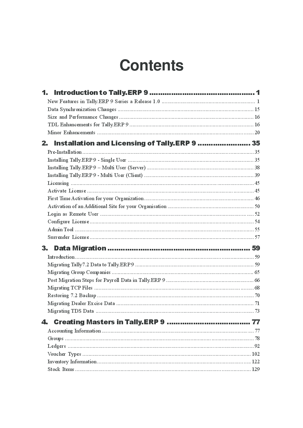 Mastering Tally.ERP 9 - Page 5