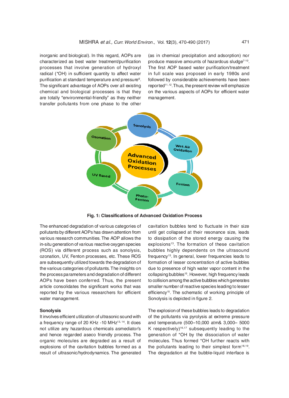 A Review On Advanced Oxidation Processes For Effective Water Treatment - Page 3