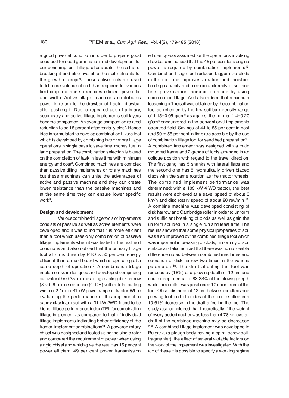 Combined Tillage Tools: A Review - Page 3
