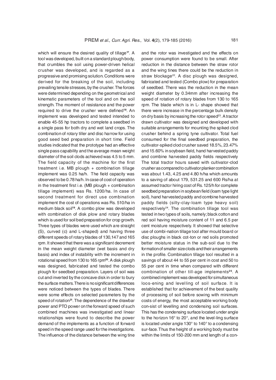 Combined Tillage Tools: A Review - Page 4